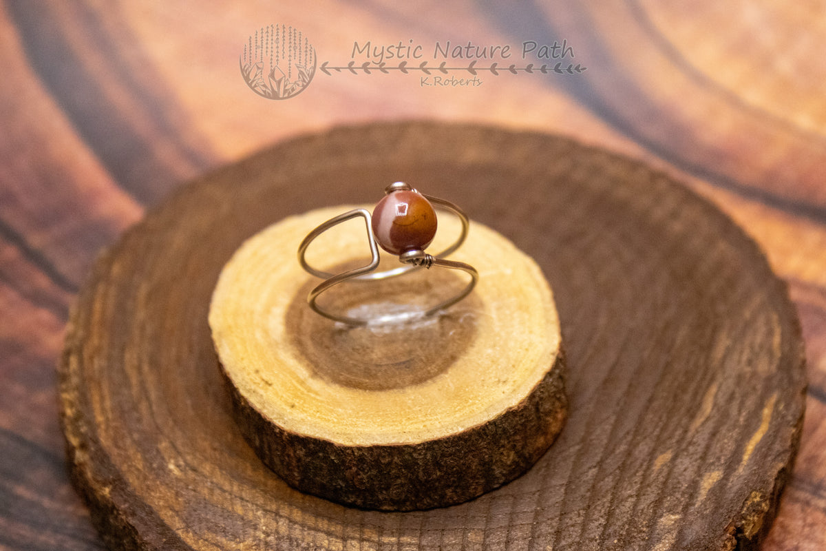 Gemstone Fidget Ring