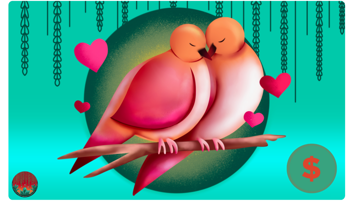 Lovebirds Gift Card