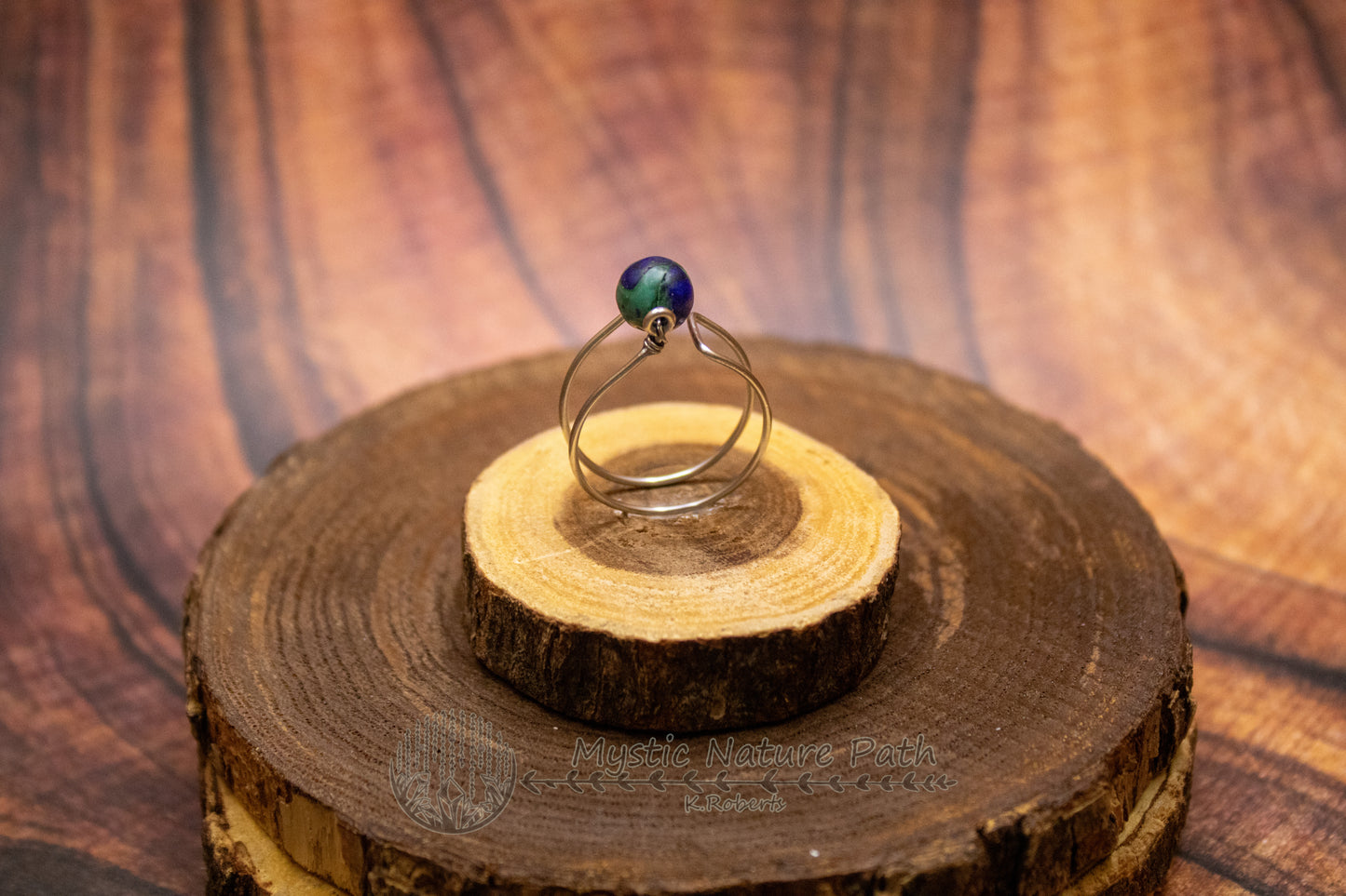 Gemstone Fidget Ring