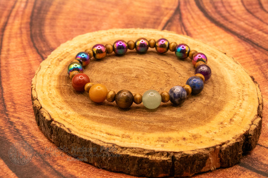 Rainbow Elastic Bracelet