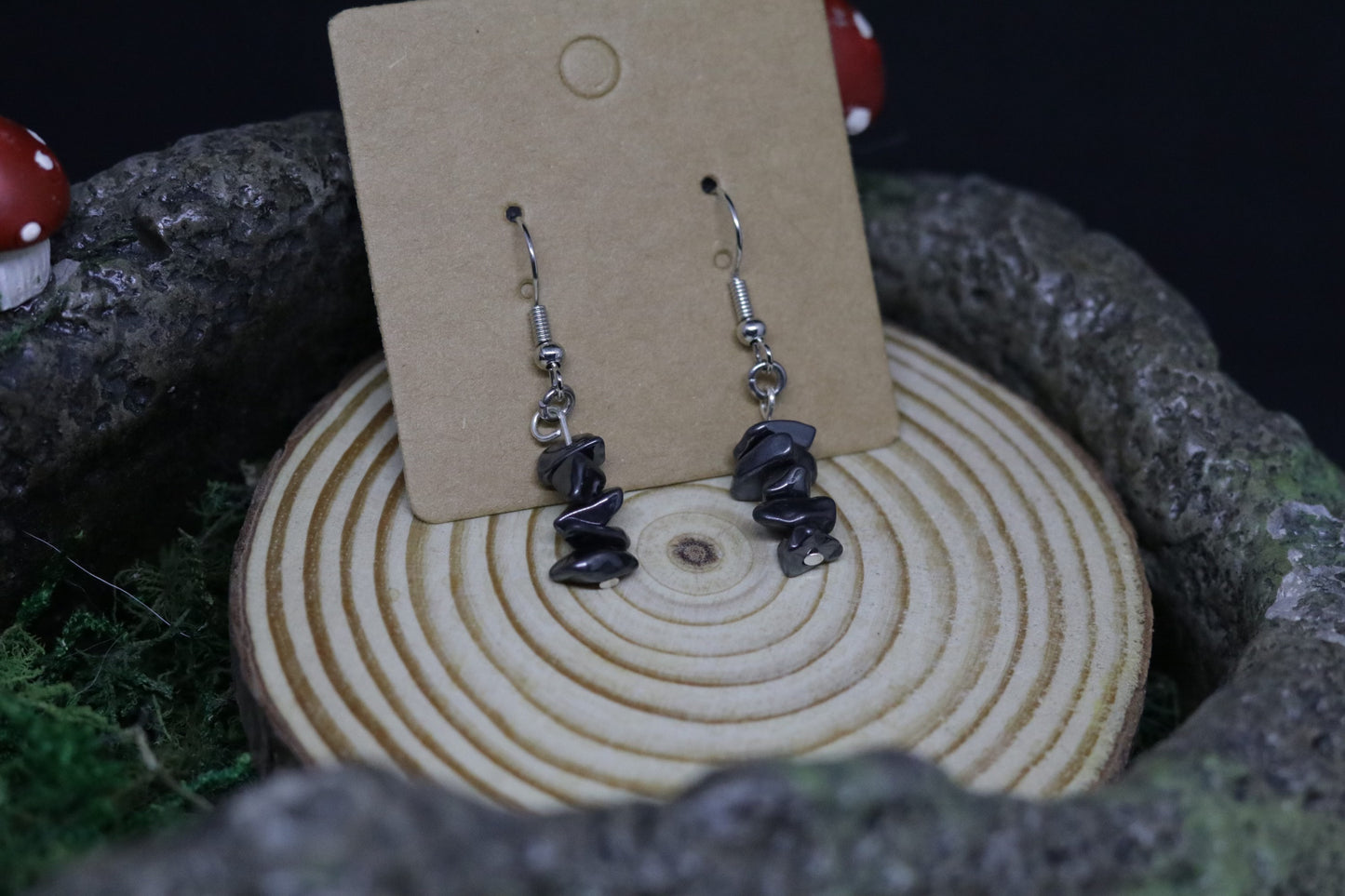 Hematite Earrings