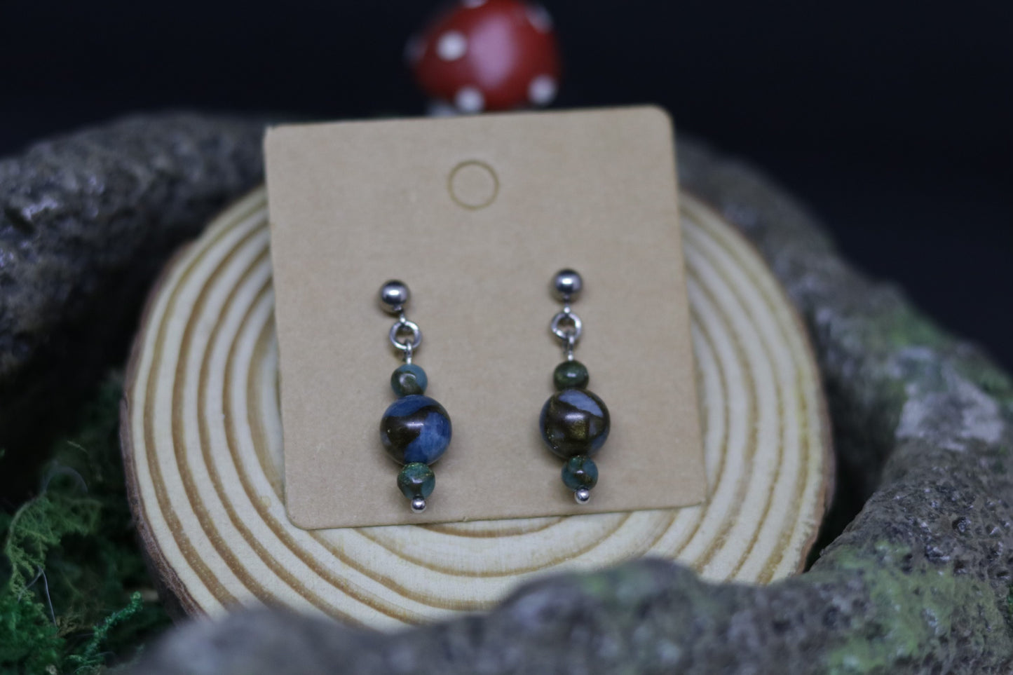 Impression Jasper Earrings