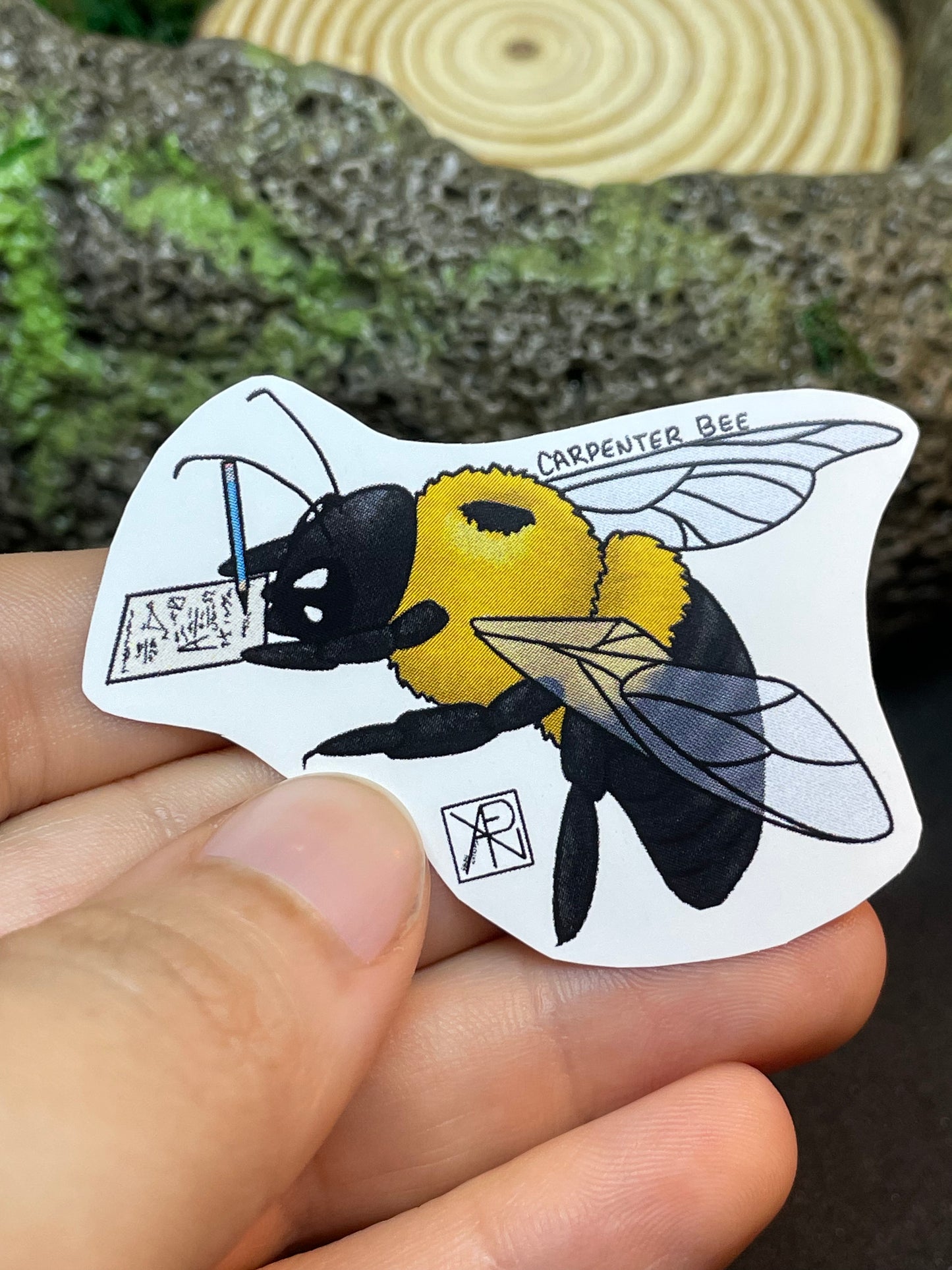 Eastern Carpenter Bee Stickers