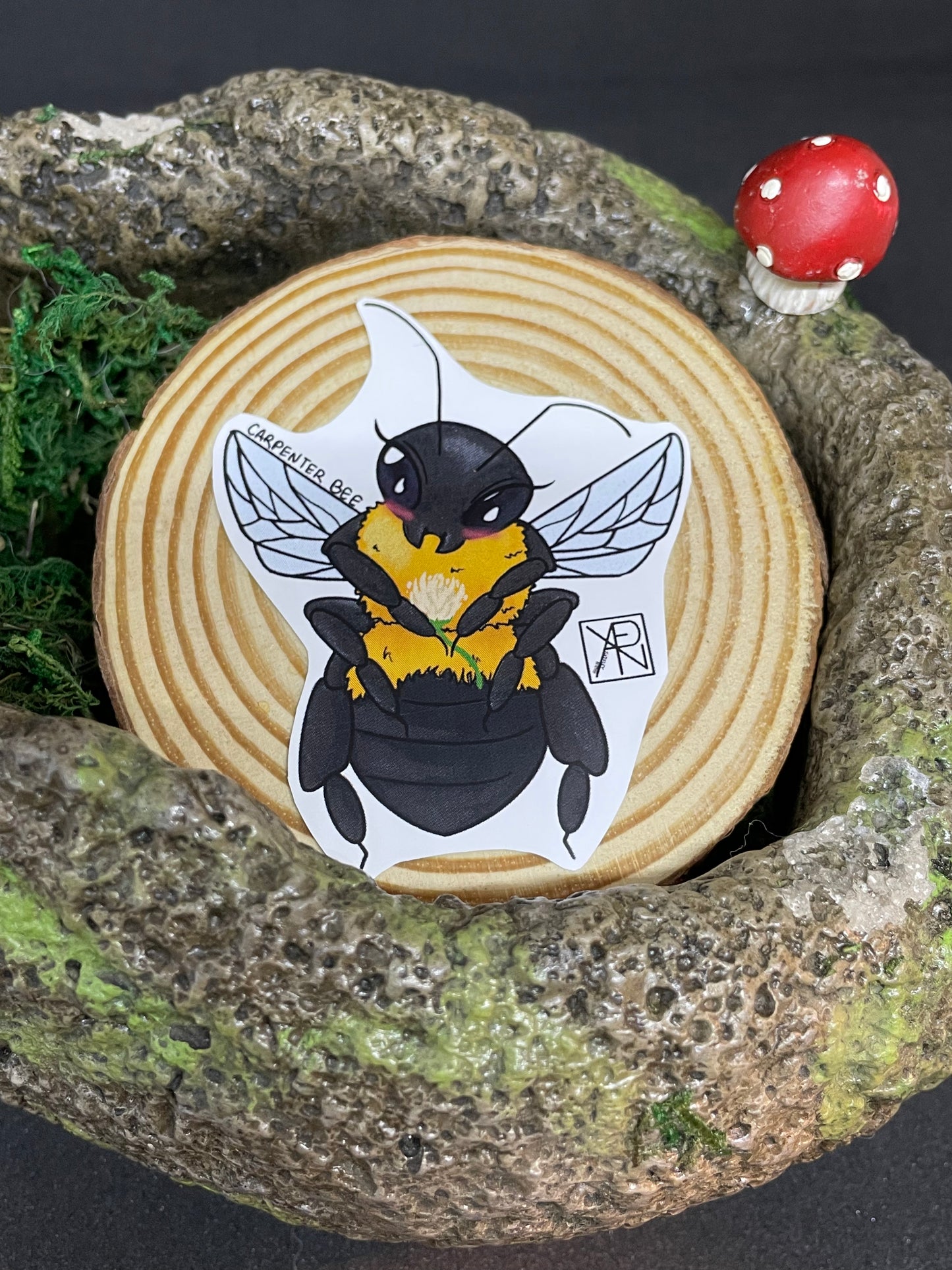 Eastern Carpenter Bee Stickers