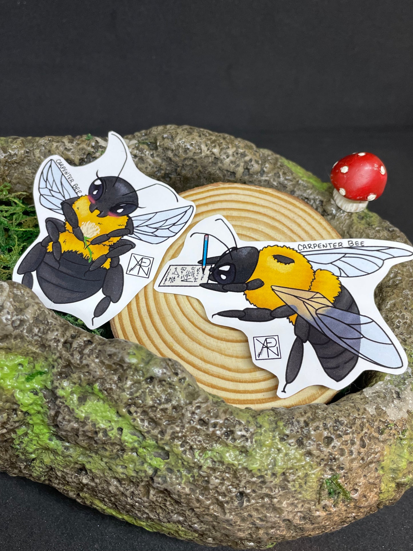 Eastern Carpenter Bee Stickers