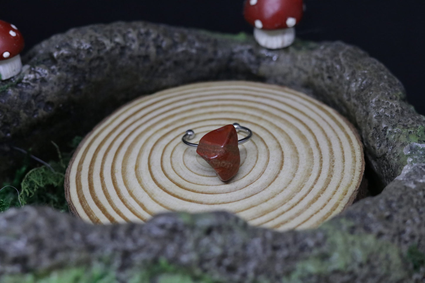 Red Jasper Ring