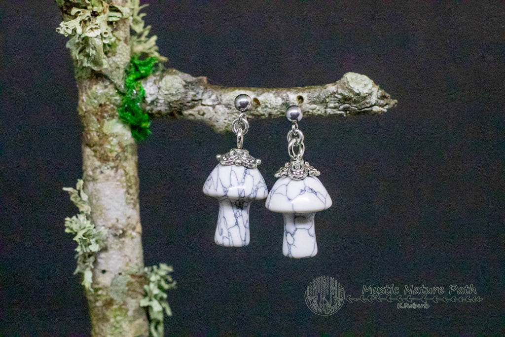 Mushroom Earrings