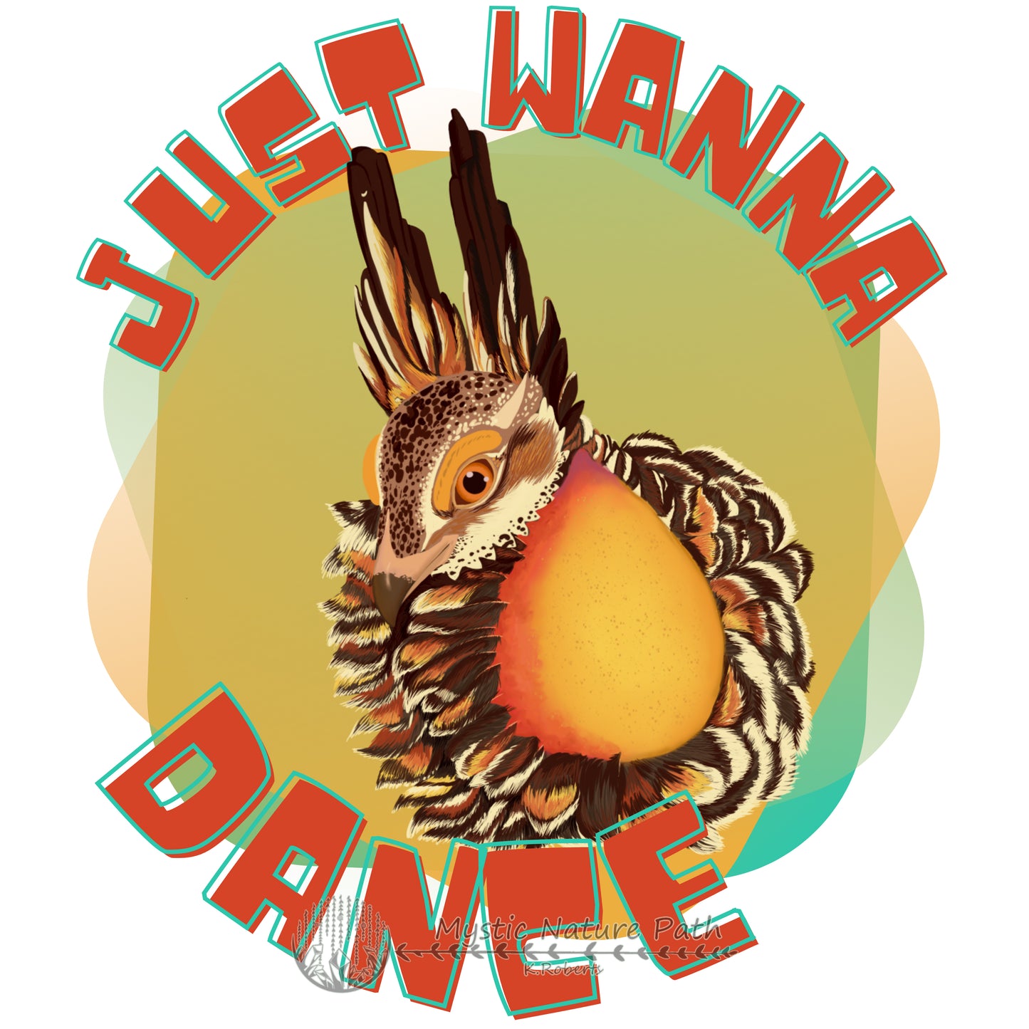 Attwater’s Prairie Chicken Stickers