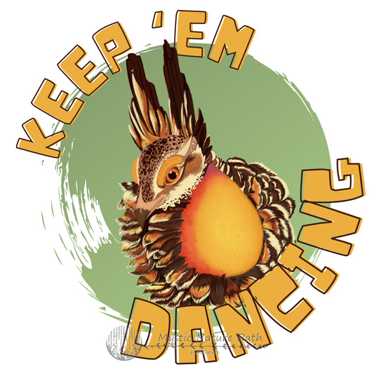 Attwater’s Prairie Chicken Stickers