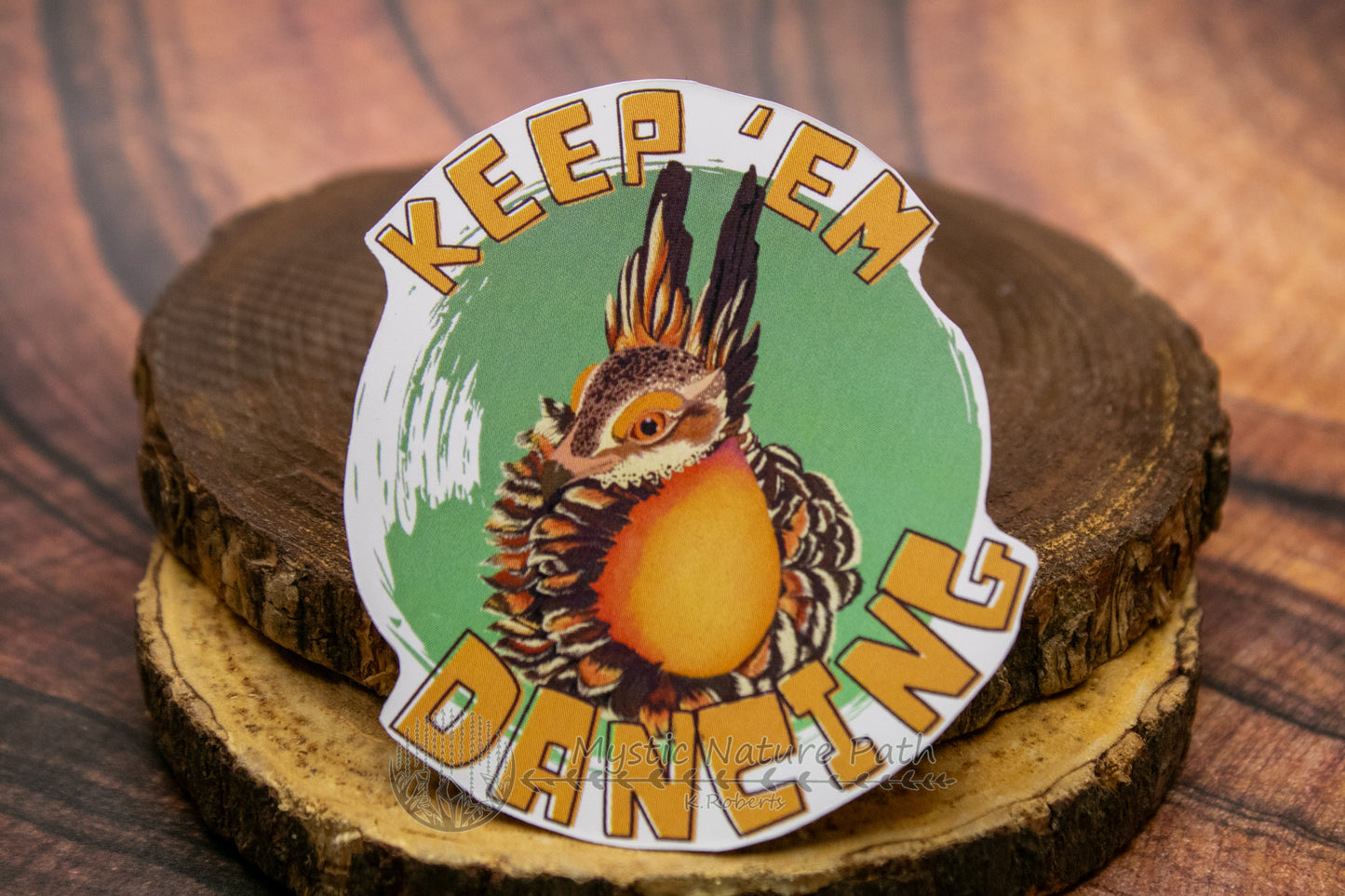 Attwater’s Prairie Chicken Stickers