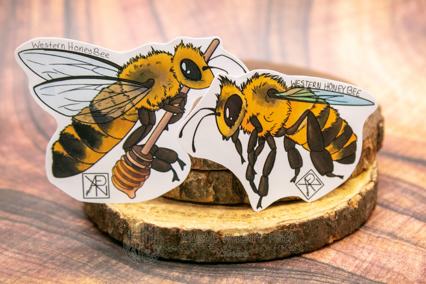 Western Honey Bee Stickers