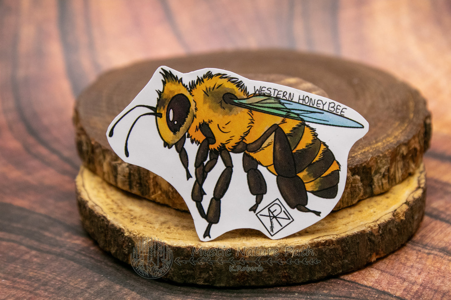 Western Honey Bee Stickers