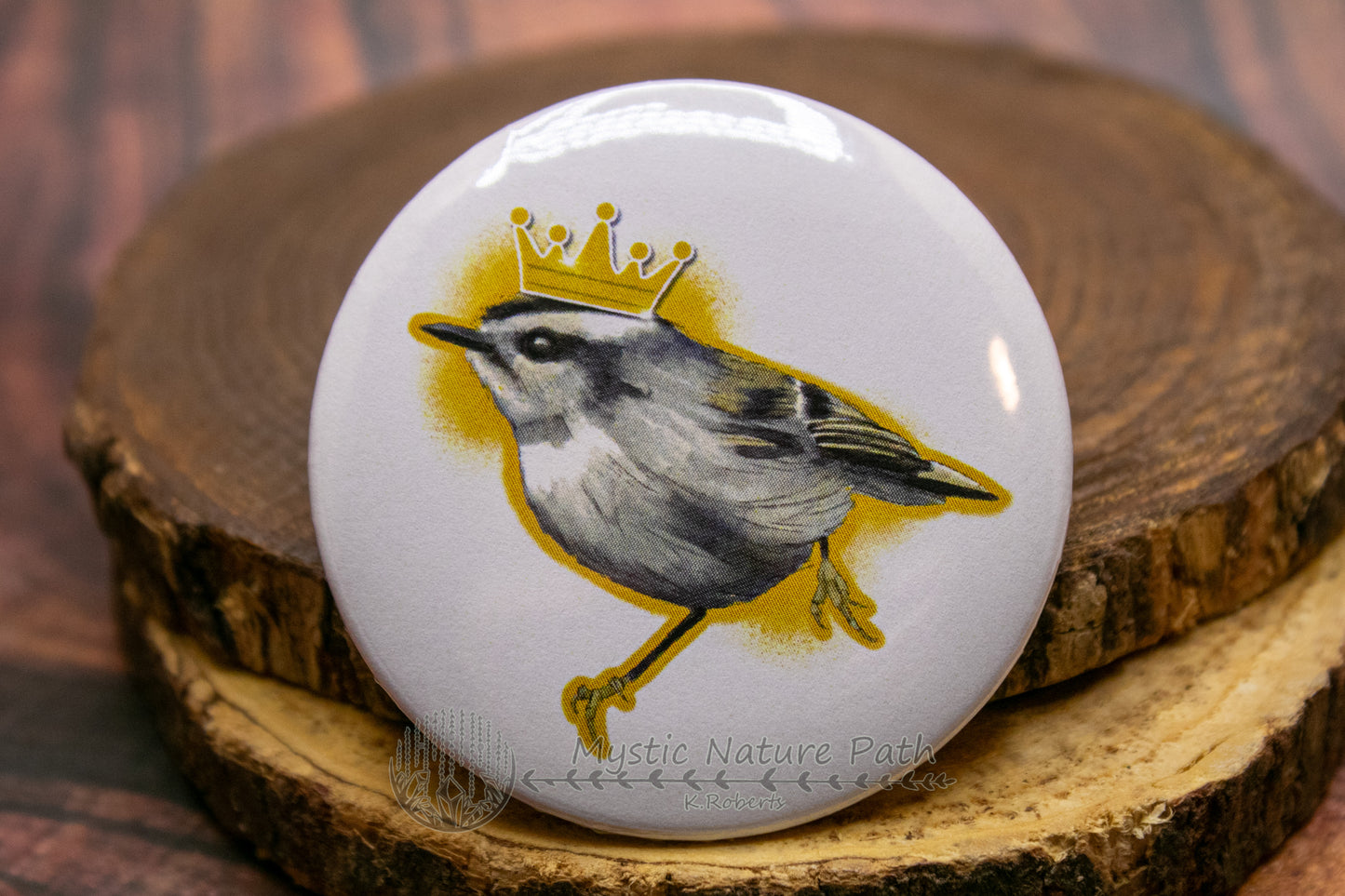 Kinglet Buttons