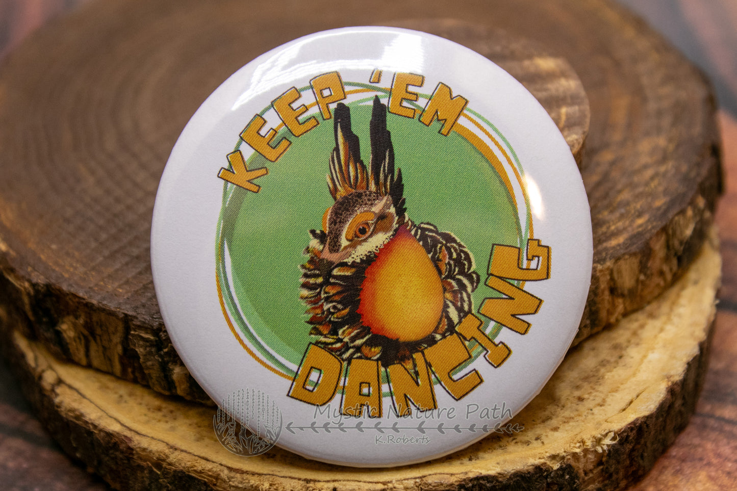 Attwater’s Prairie Chicken Buttons