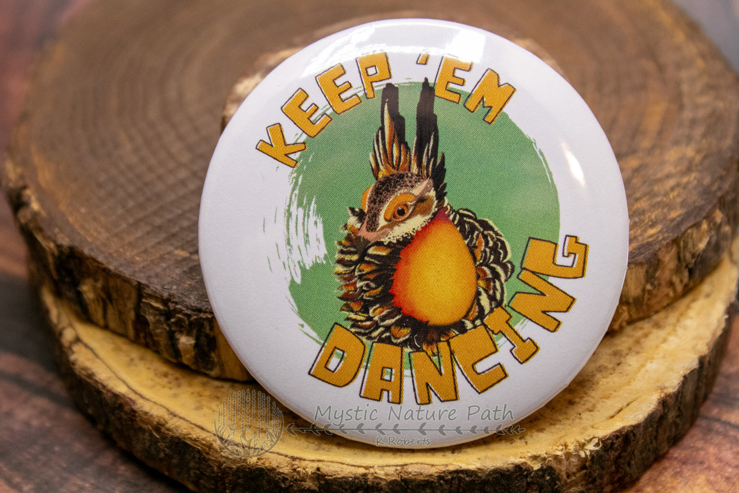 Attwater’s Prairie Chicken Buttons