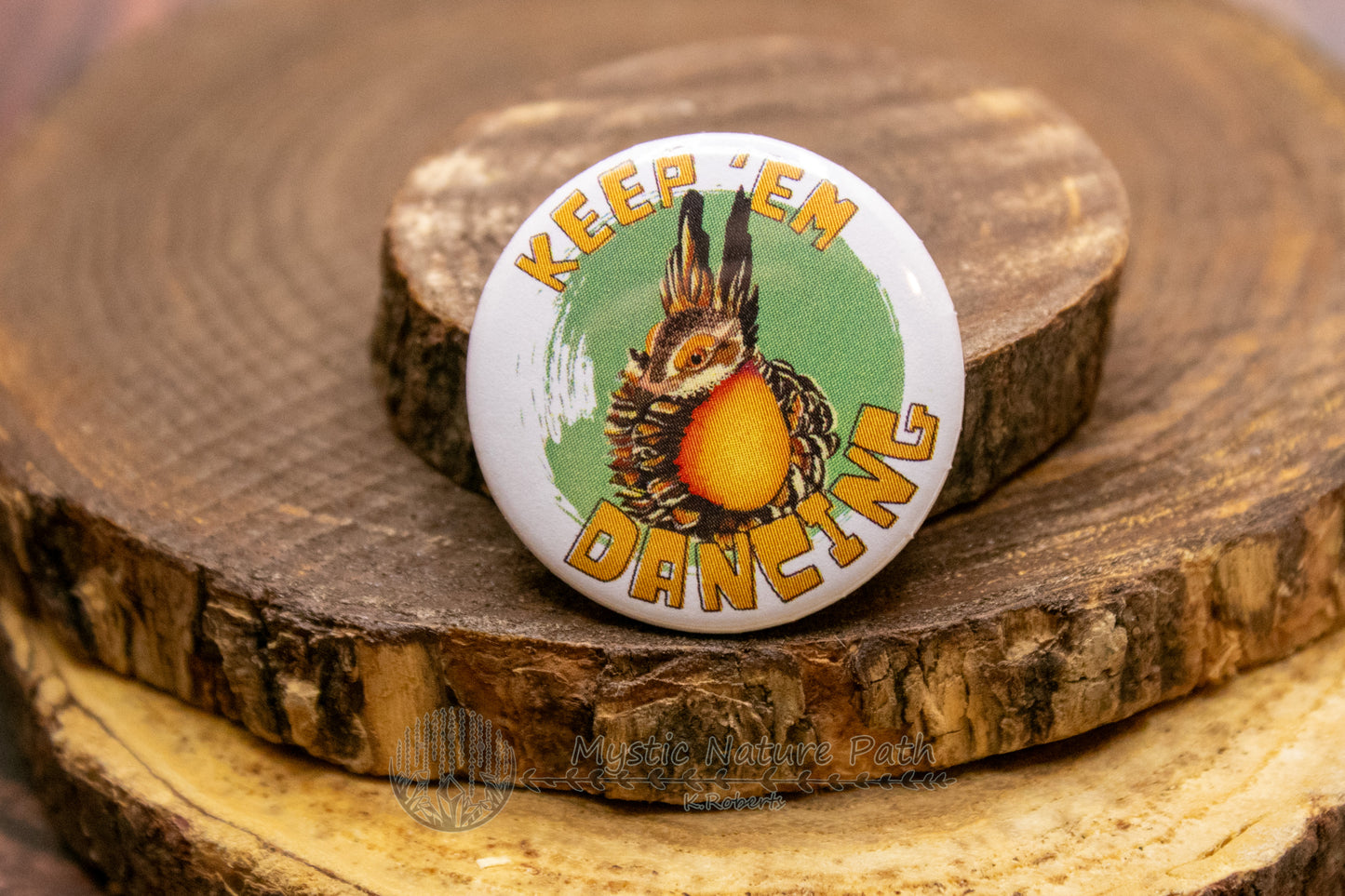 Attwater’s Prairie Chicken Buttons