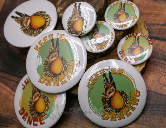 Attwater’s Prairie Chicken Buttons