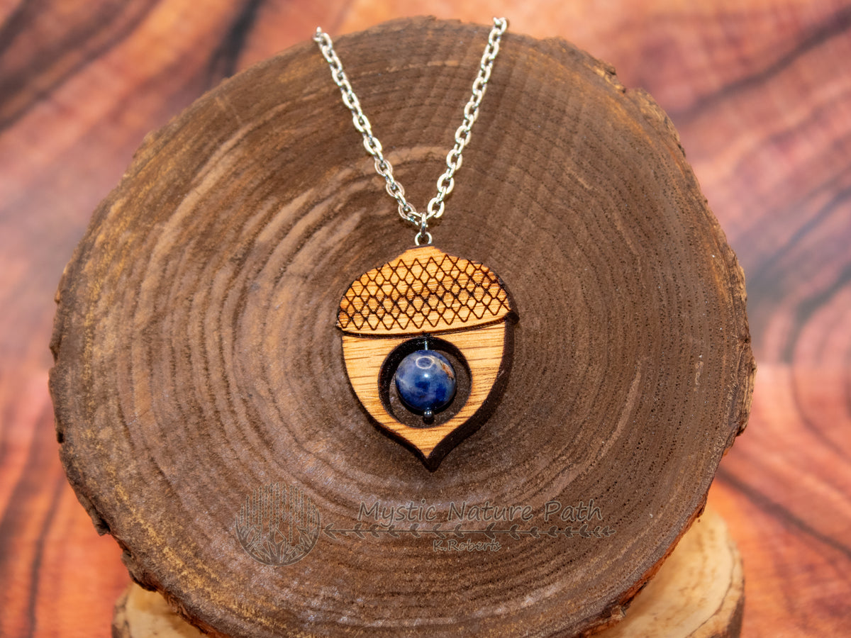 Acorn Fidget Necklaces