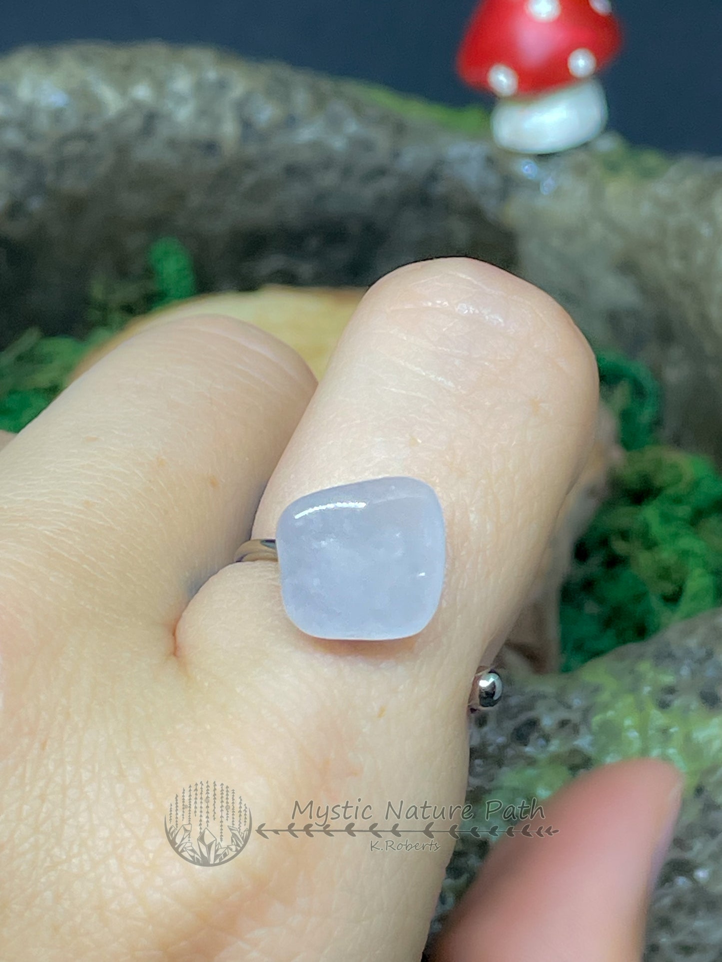 Rose Quartz Side Wrap Ring