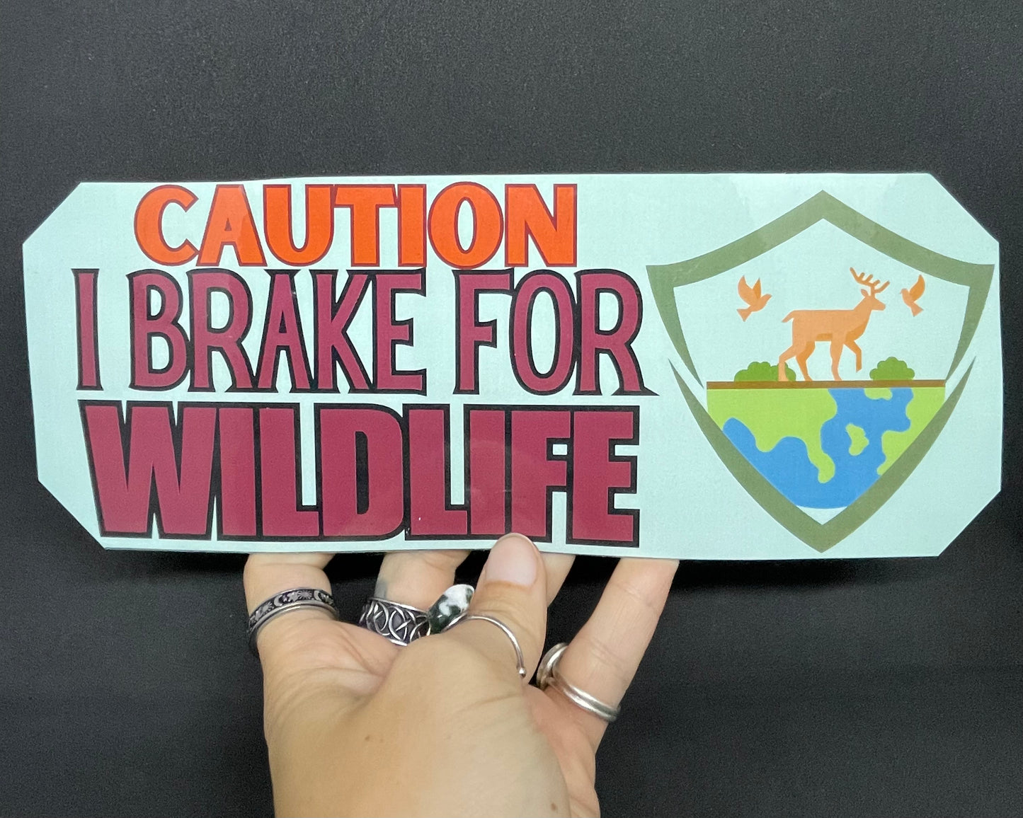 ‘I Brake For Wildlife’ Magnet